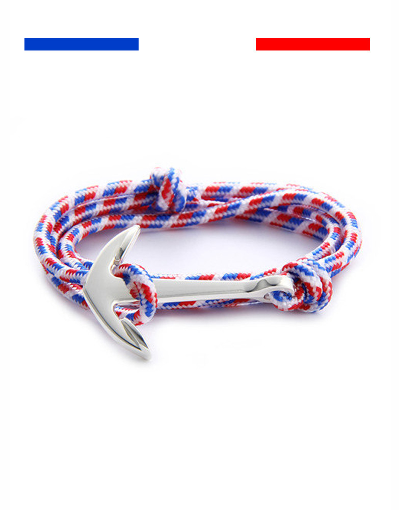 bracelet-ancre-marine-bleu-blanc-rouge-argent-premium