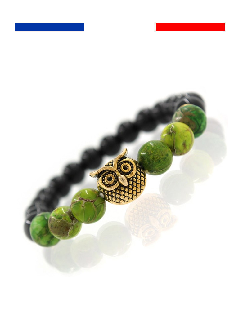 bracelet-pierres-chuette-vert-or1