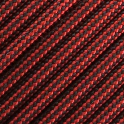 Corde 3mm Rouge Noir