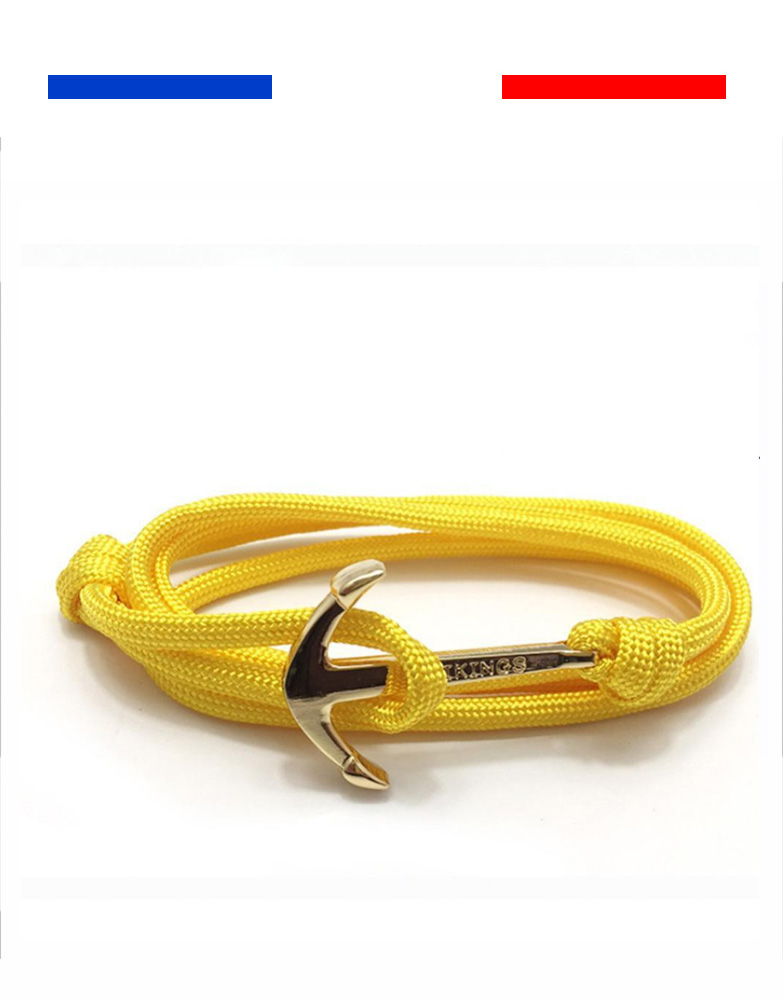 bracelet-corde-ancre-marine-jaune-or-vikings