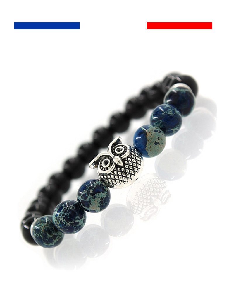 bracelet-pierres-chuette-bleu-FONCE-argent
