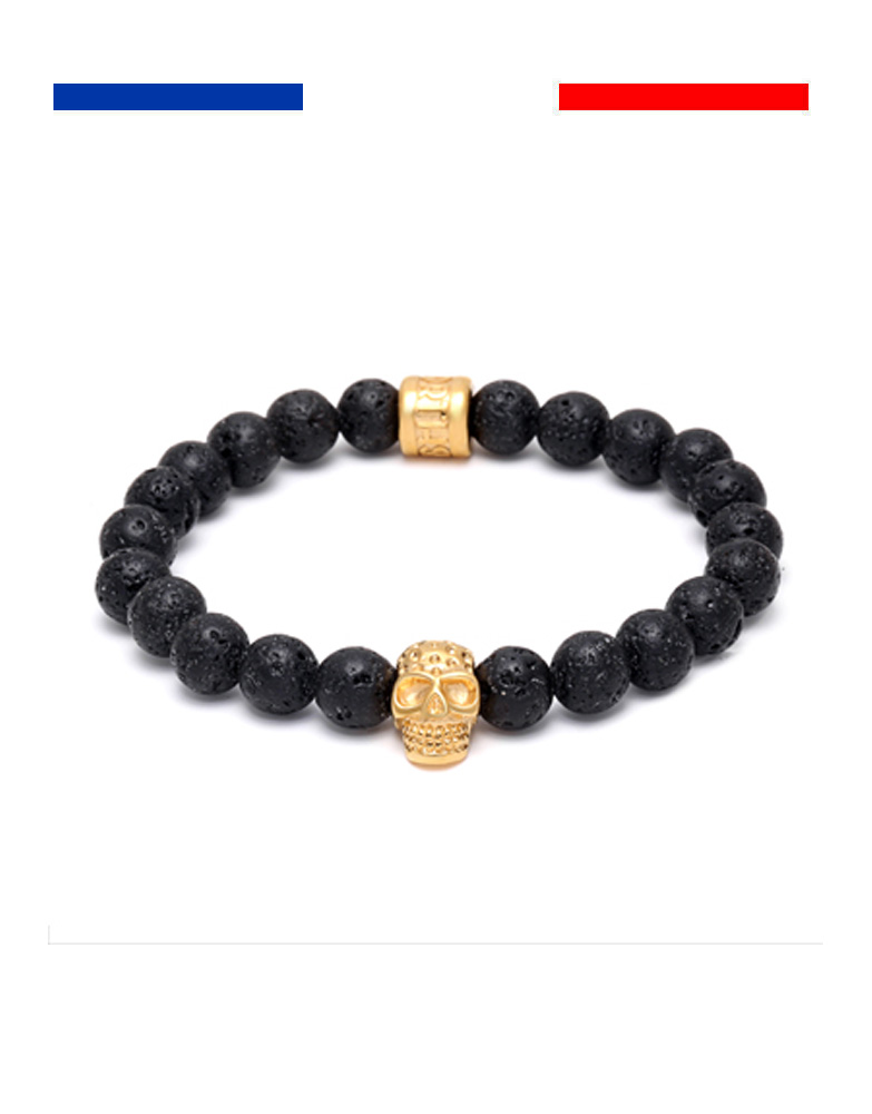 bracelet-perles-skull-or--noir