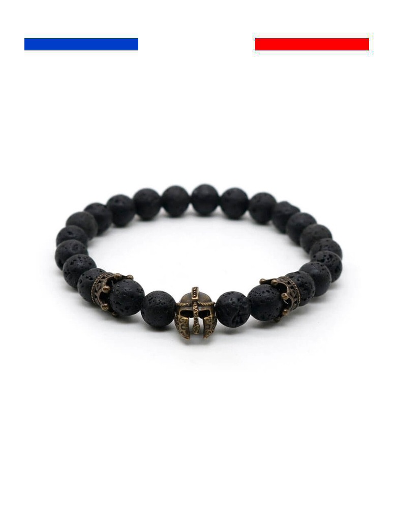 bracelet-spartiate-casque-300-homme